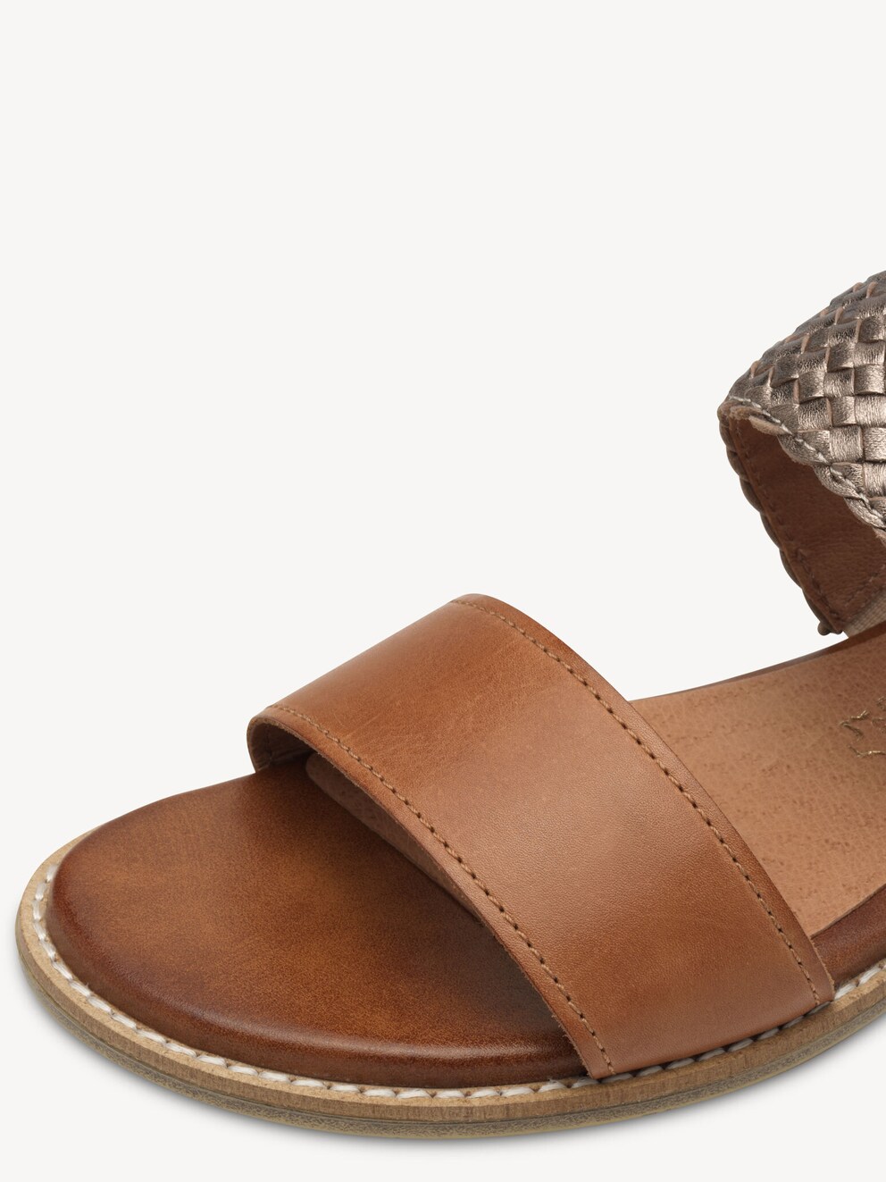 Marco Tozzi, Ciabatte - marrone COGNAC COMB, immagine 4 di 6