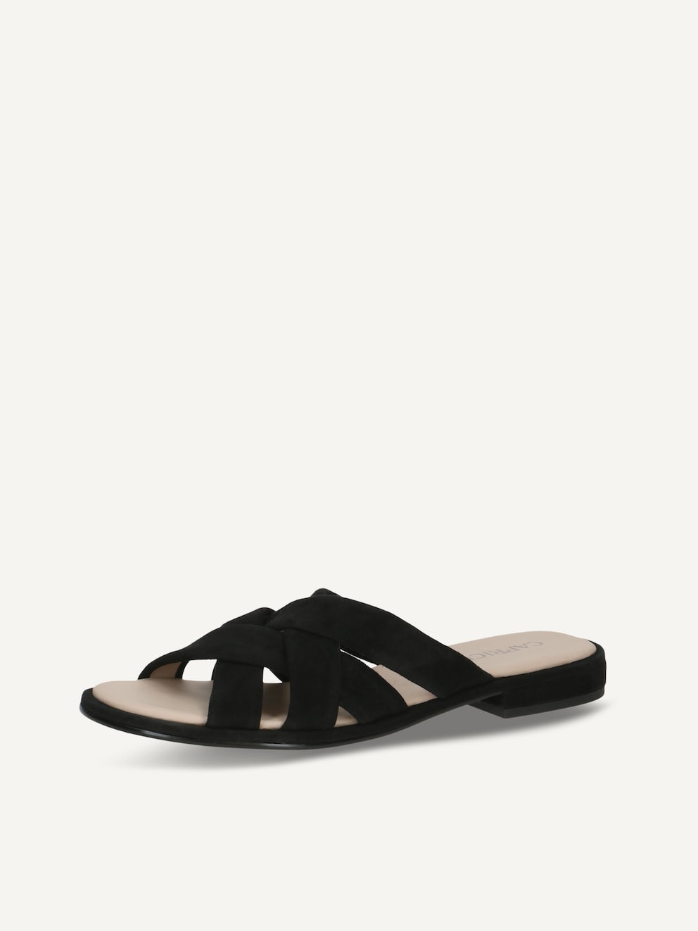 Caprice, Mule en cuir - noir BLACK SUEDE, image 2 sur 5
