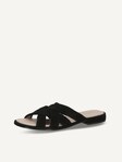 Selected, Caprice, Leather Mule - black BLACK SUEDE
