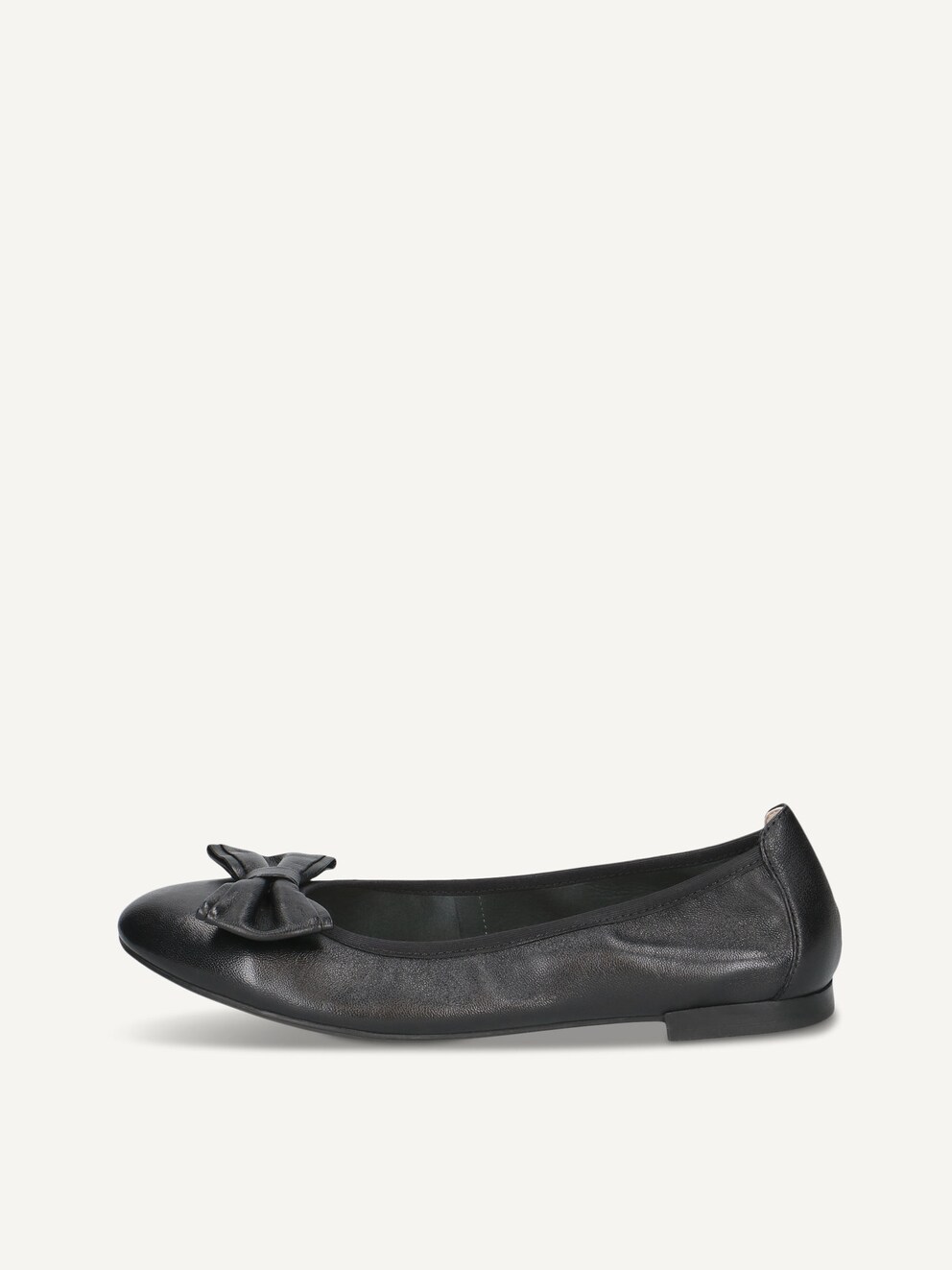 Caprice, Ballerine en cuir - noir BLACK NAPPA, image 1 sur 5
