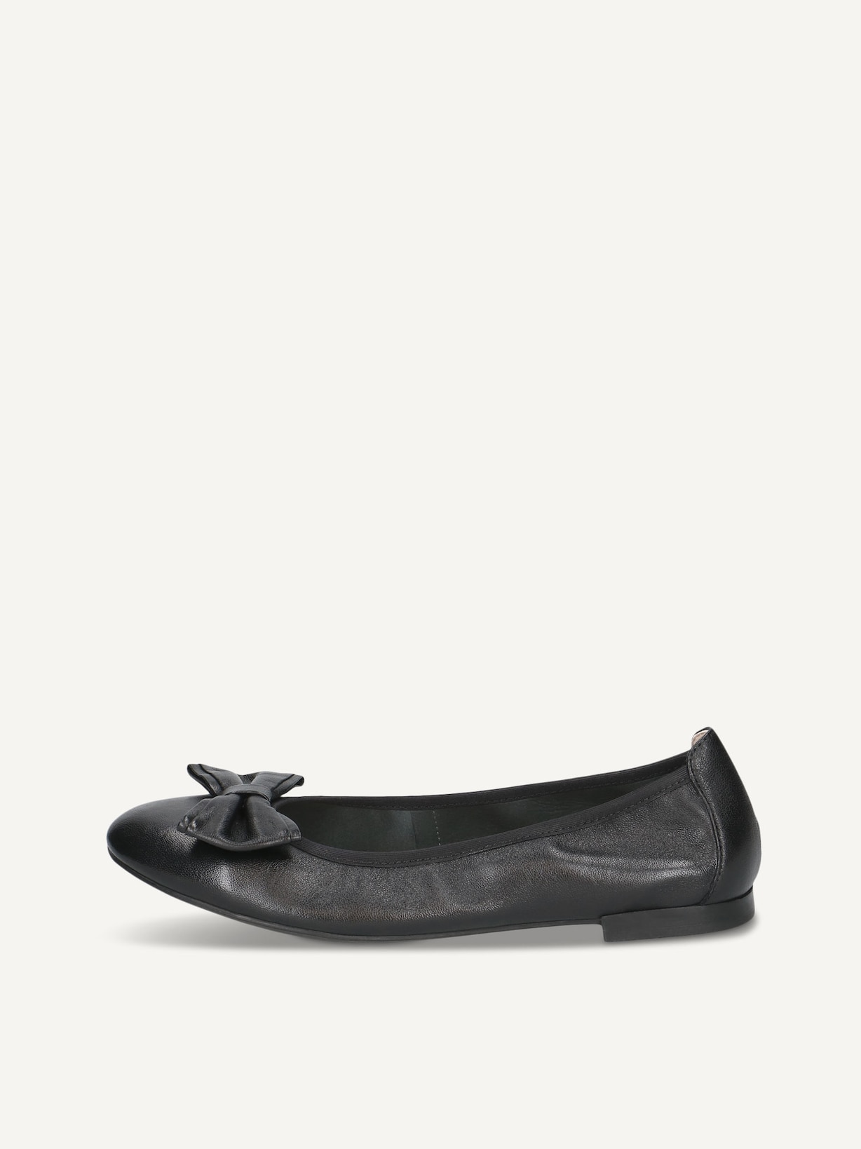 Caprice, Ballerine en cuir - noir BLACK NAPPA, image 1 sur 5