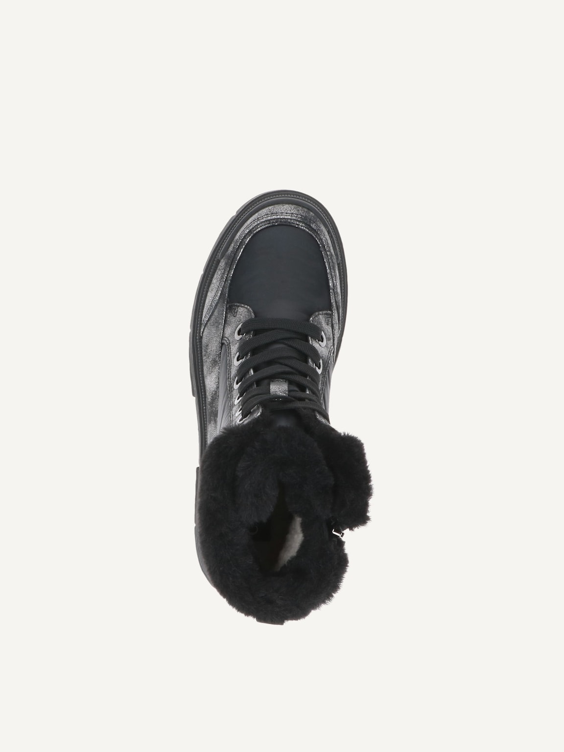 Caprice, Bootie - black warm lining BLACK COMB, image 5 of 5