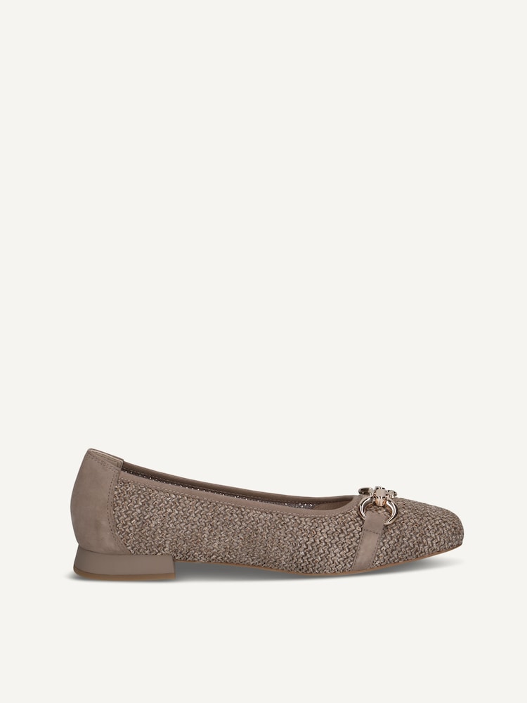 Caprice, Ballerine - marron MUD COMB, image 3 sur 5