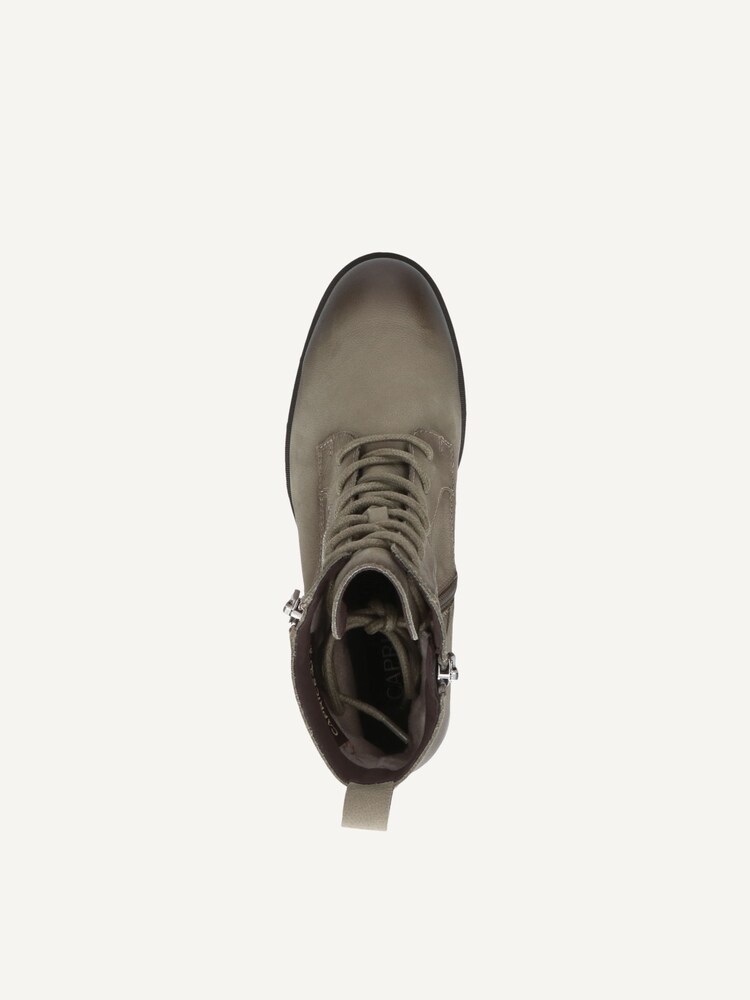 Caprice, Leather Bootie - green KHAKI NUBUC, image 5 of 5