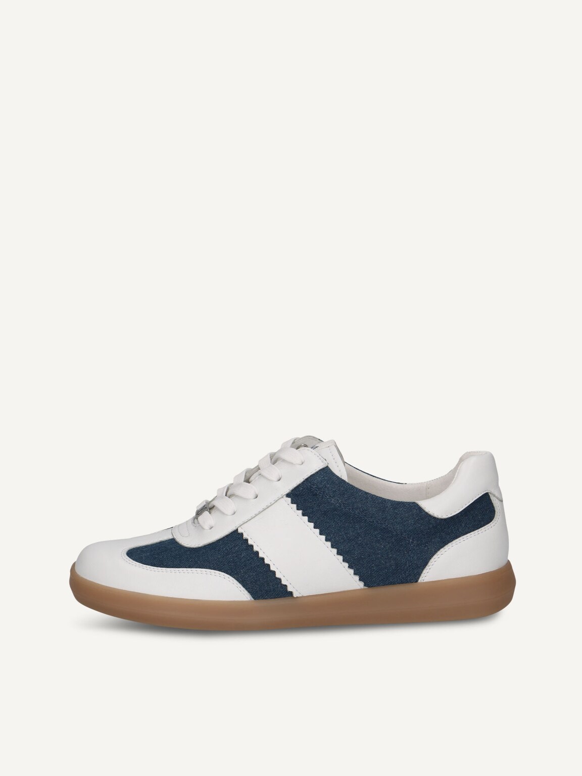 Caprice, Leather Sneaker - offwhite WHITE/JEANS, image 2 of 5