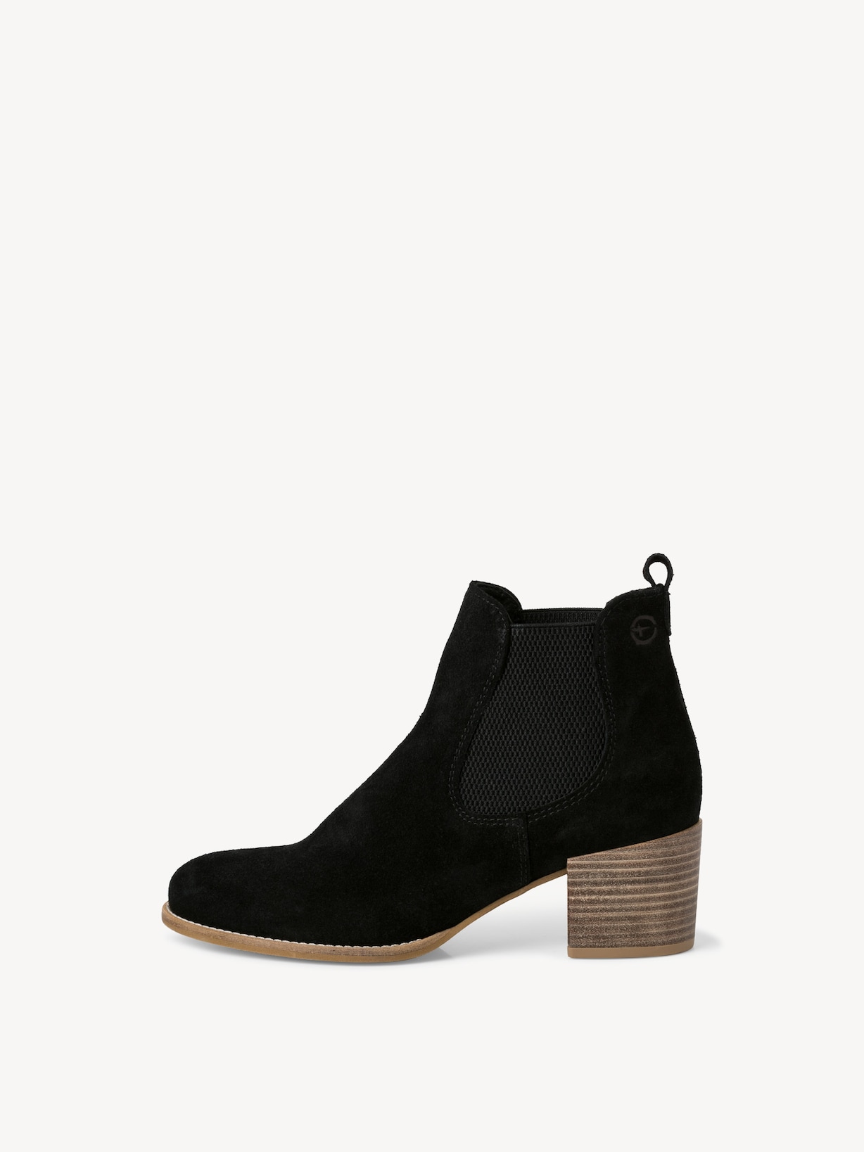 Tamaris, Leren Chelseaboot - zwart BLACK, afbeelding 3 van 7