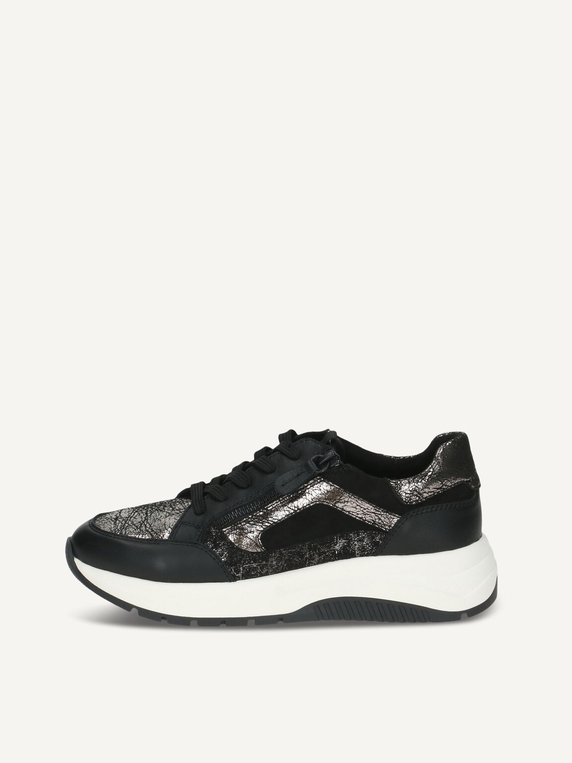 Caprice, Leather Sneaker - black BLACK COMB, image 2 of 5