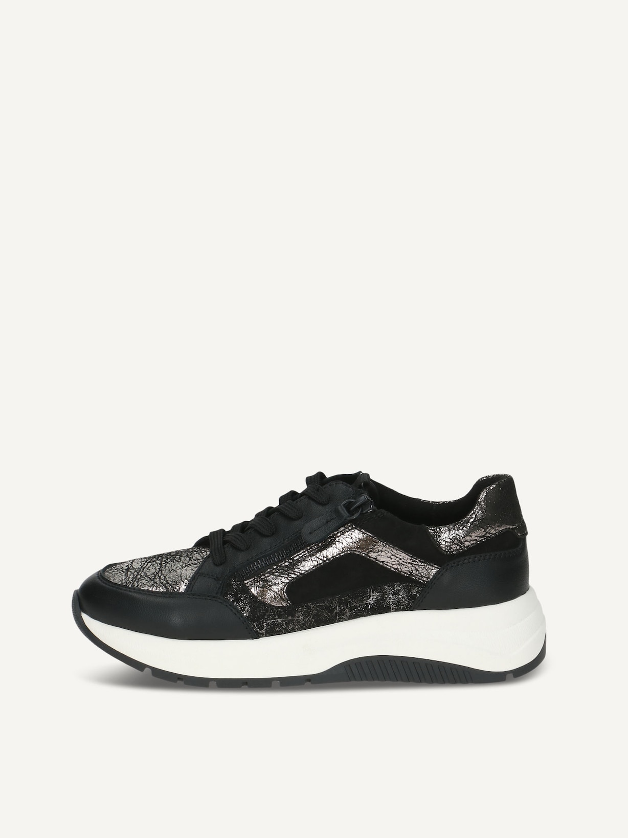 Caprice, Basket en cuir - noir BLACK COMB, image 1 sur 5