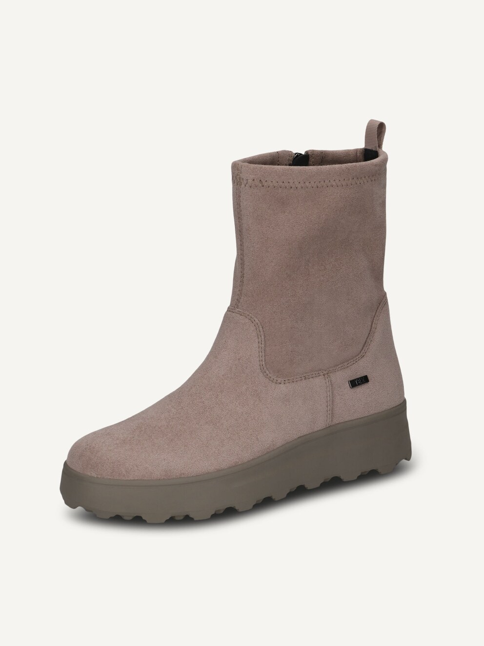 Caprice, Bootie - brown TAUPE STRETCH, image 2 of 5