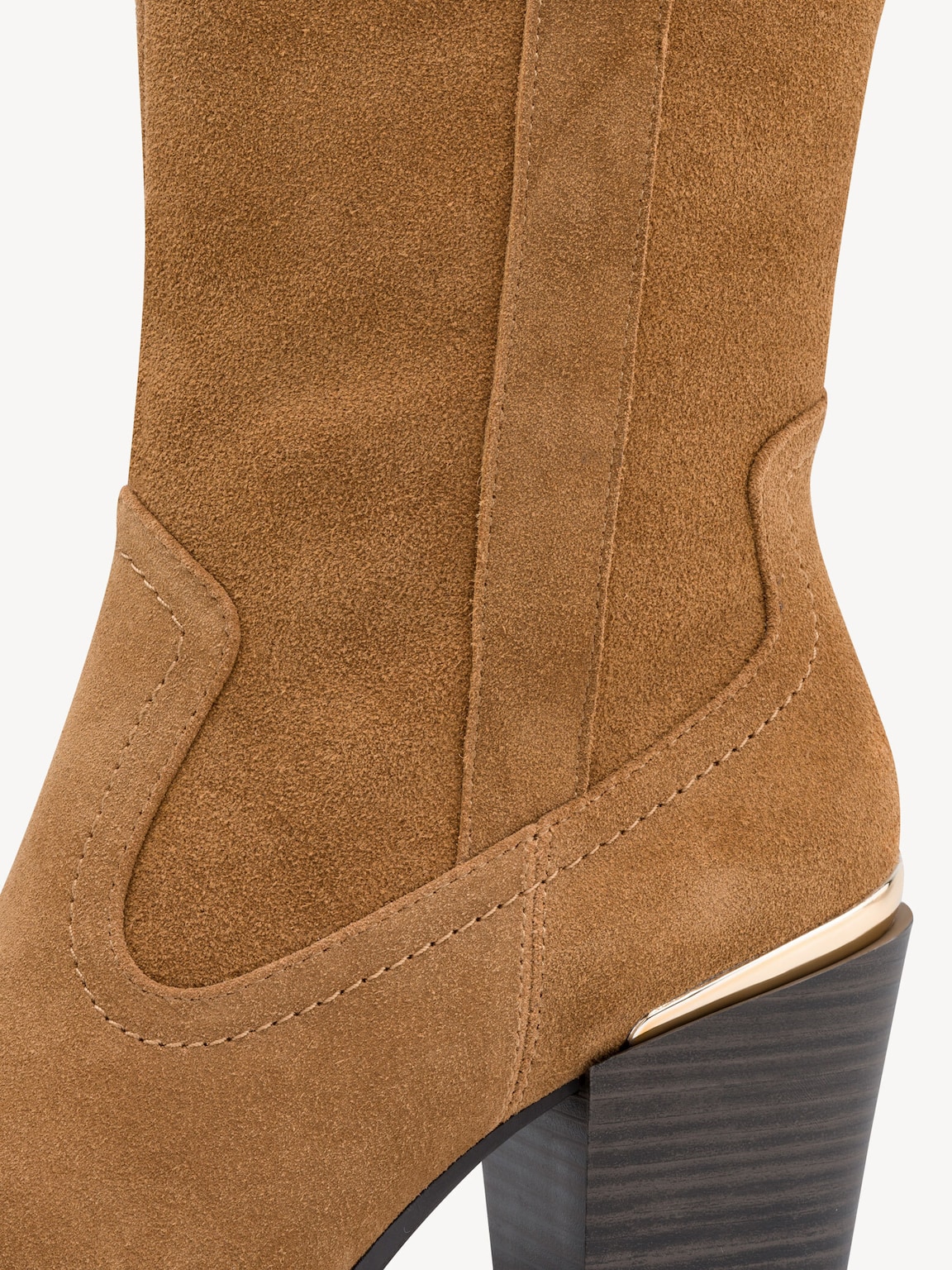 Marco Tozzi, Lederstiefelette - braun CAMEL, Bild 6 von 7