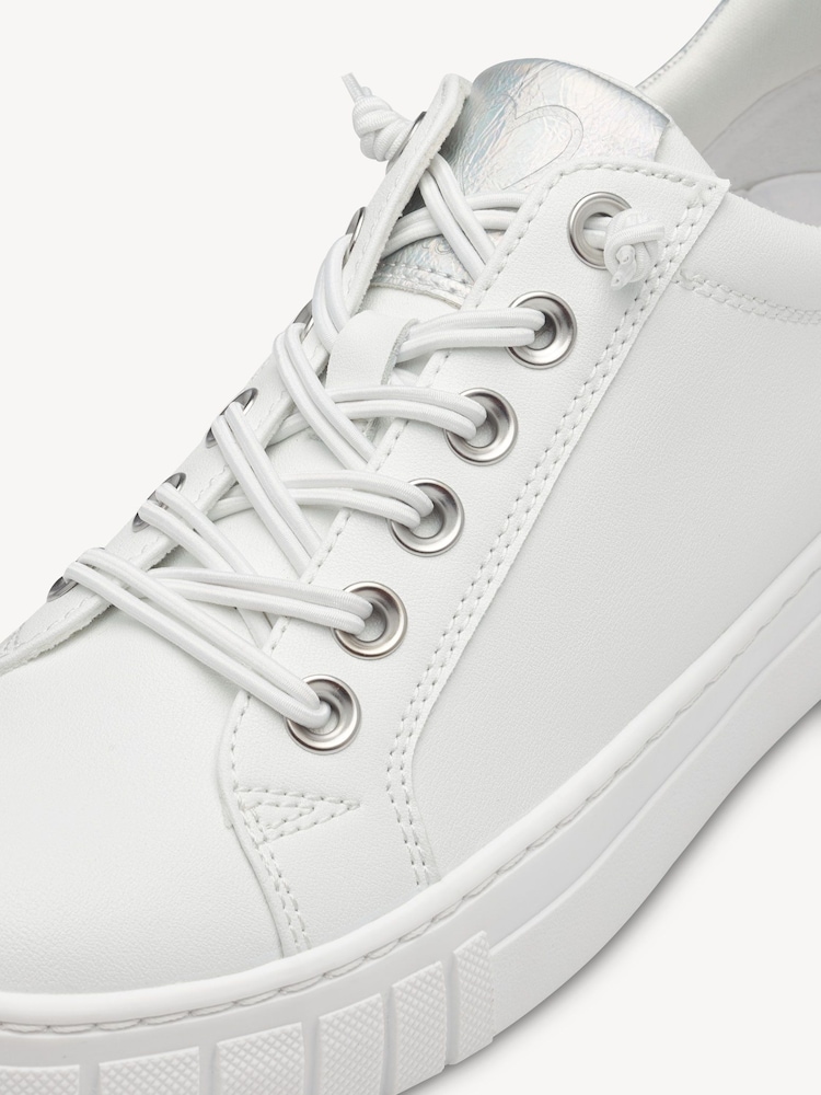 Marco Tozzi, Sneaker - bianco WHITE COMB, immagine 5 di 6