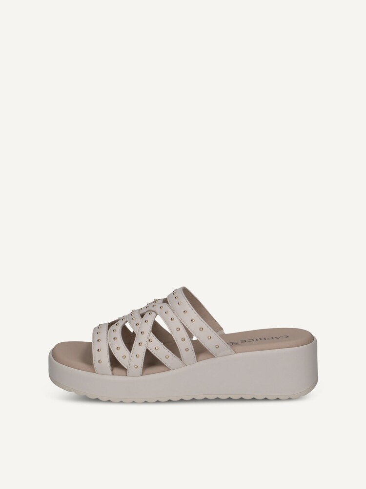 Caprice, Leather Mule - white OFFWHITE NAPPA, image 3 of 6