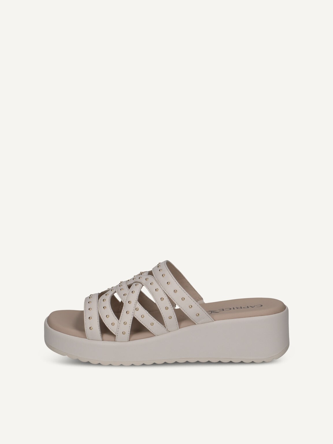 Caprice, Leather Mule - white OFFWHITE NAPPA, image 3 of 6