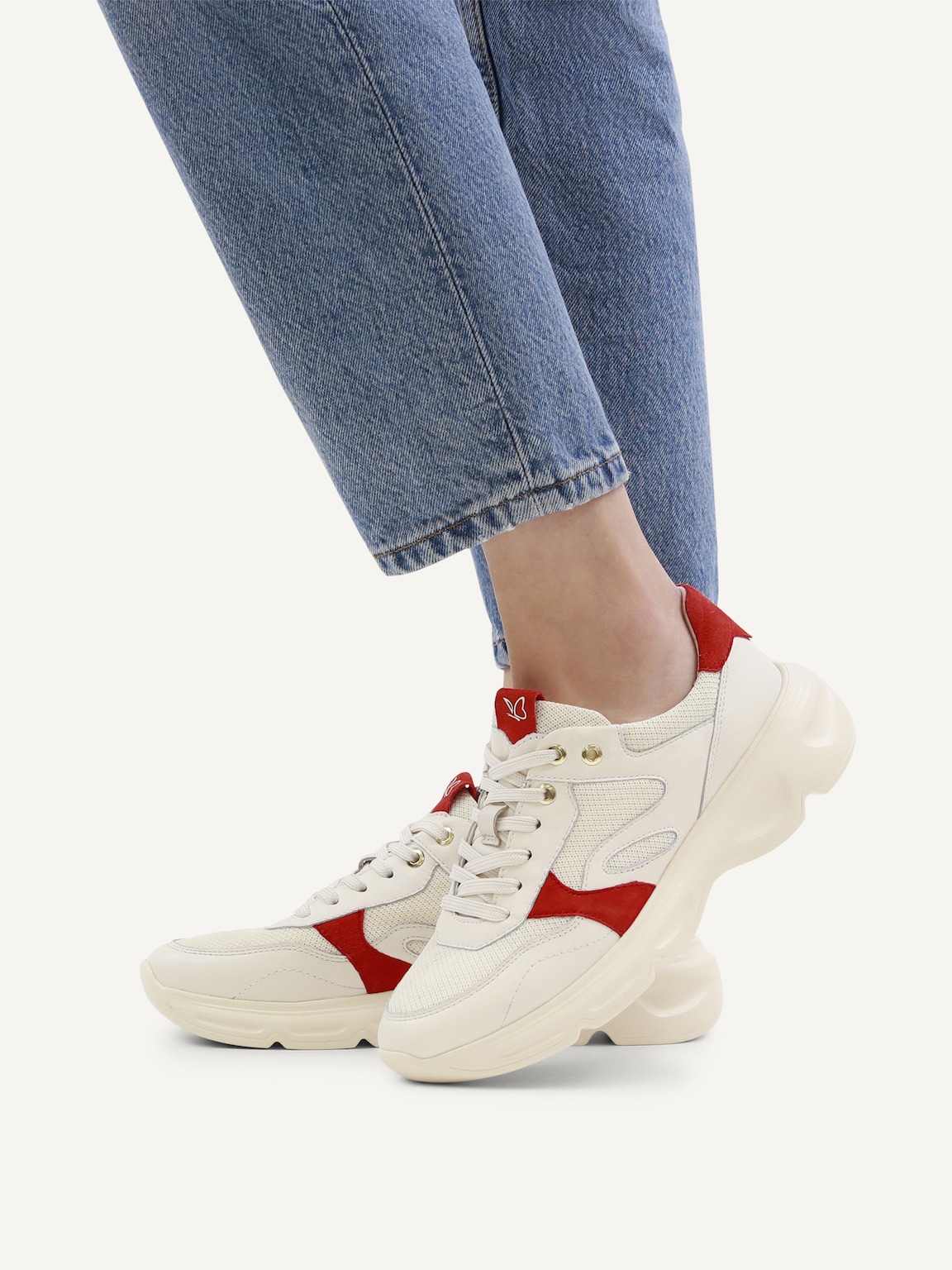 Caprice, Sneaker - yellow VANILLA COMB, image 2 of 6