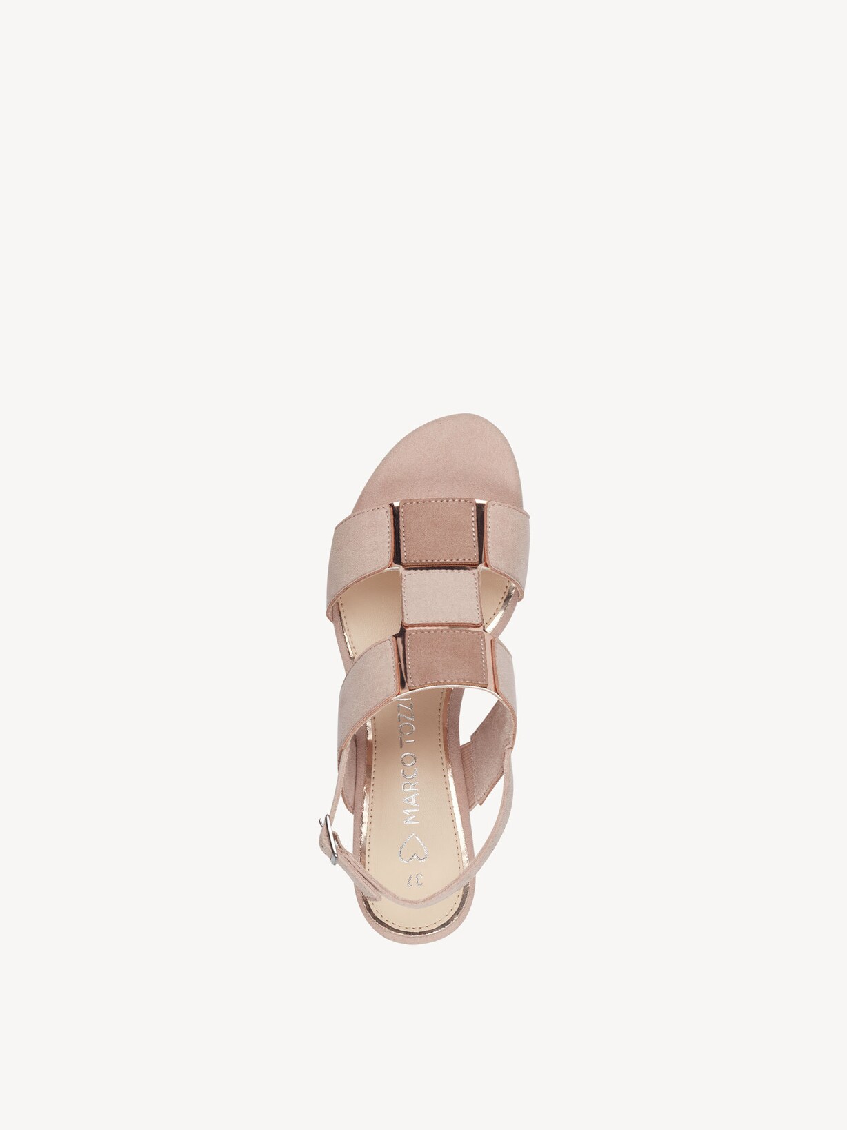 Marco Tozzi, Sandal - ros POWDER COMB, bild 5 av 6