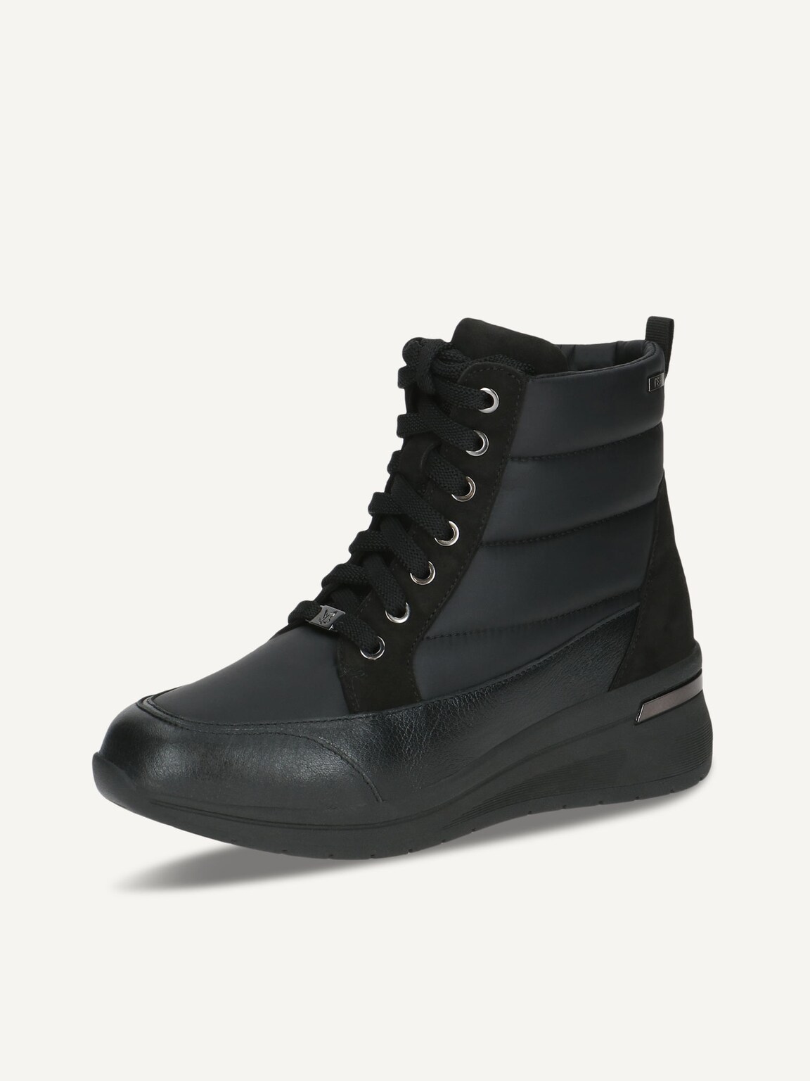 Caprice, Bootie - black warm lining BLACK COMB, image 1 of 5