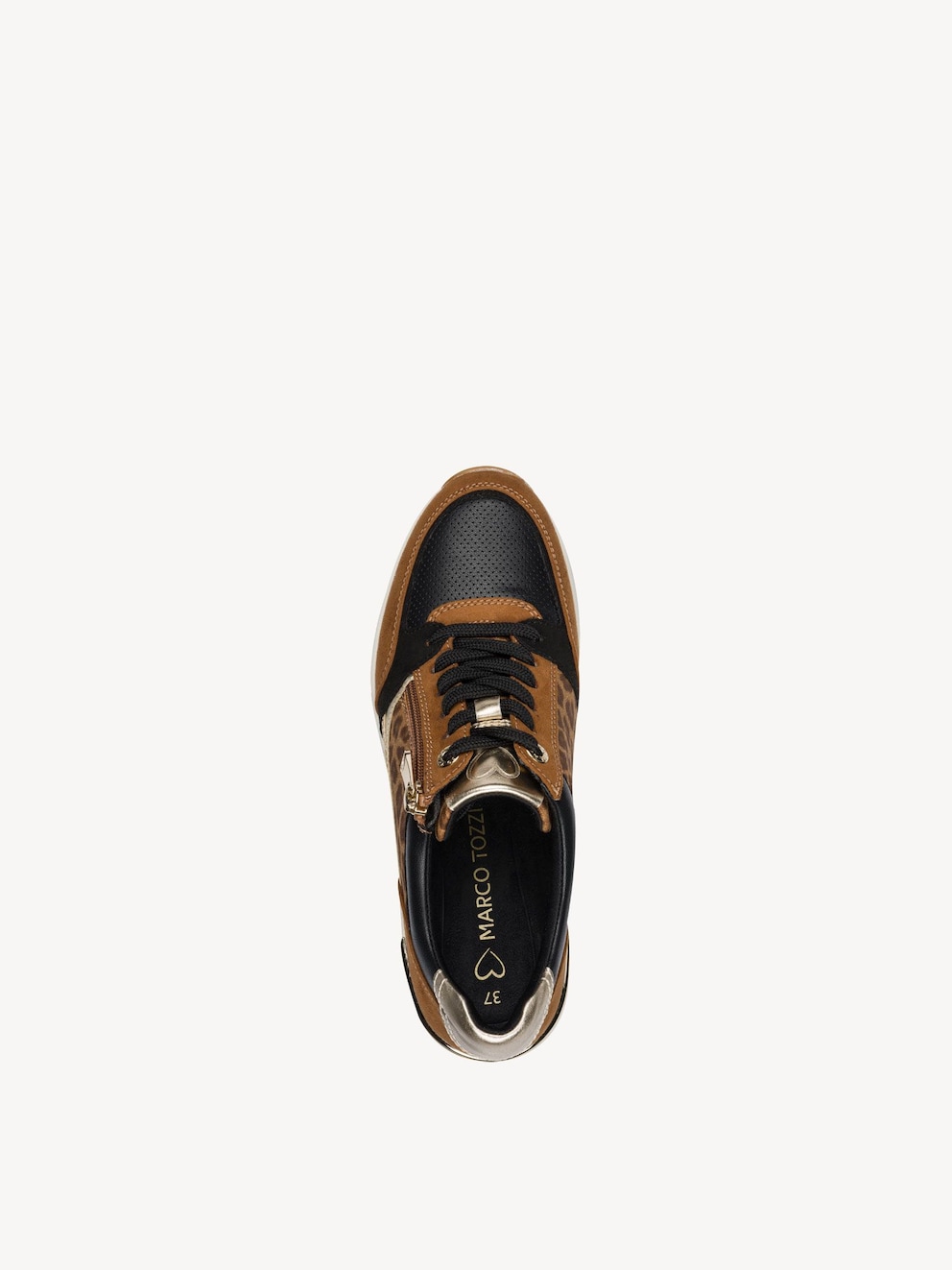 Marco Tozzi, Sneaker - braun NUT COMB, Bild 6 von 7