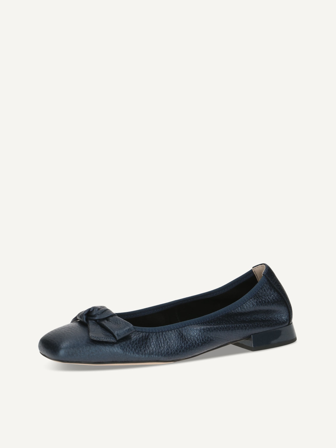 Caprice, Leather Ballerina - blue OCEAN PER.DEER, image 1 of 6