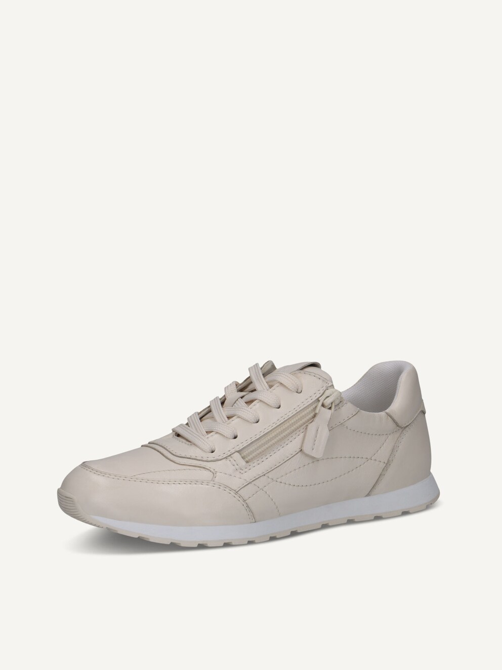 Caprice, Leather Sneaker - yellow VANILLA SOFTN., image 1 of 6