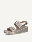 Not selected, Caprice, Leather Sandal - brown TAUPE METALLIC