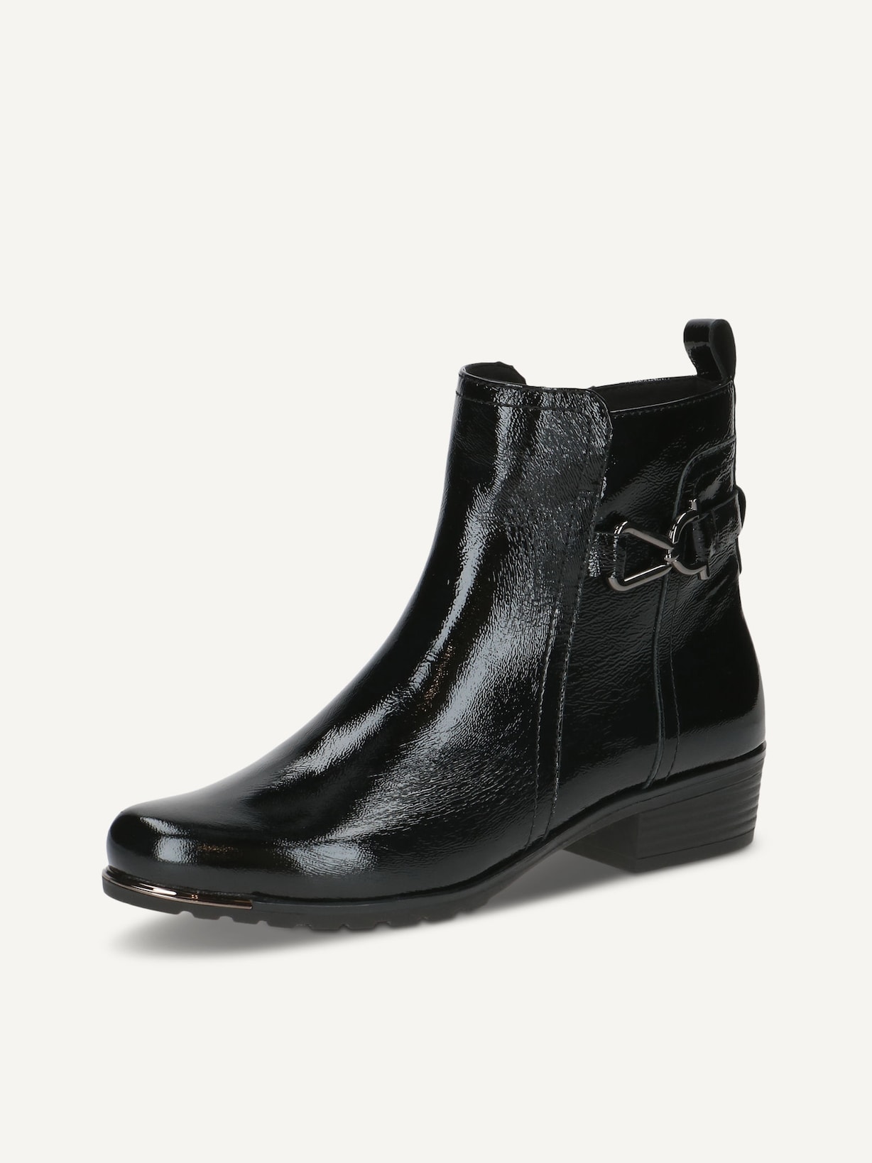 Caprice, Bottine en cuir - noir BLACK NAPLAK, image 2 sur 5