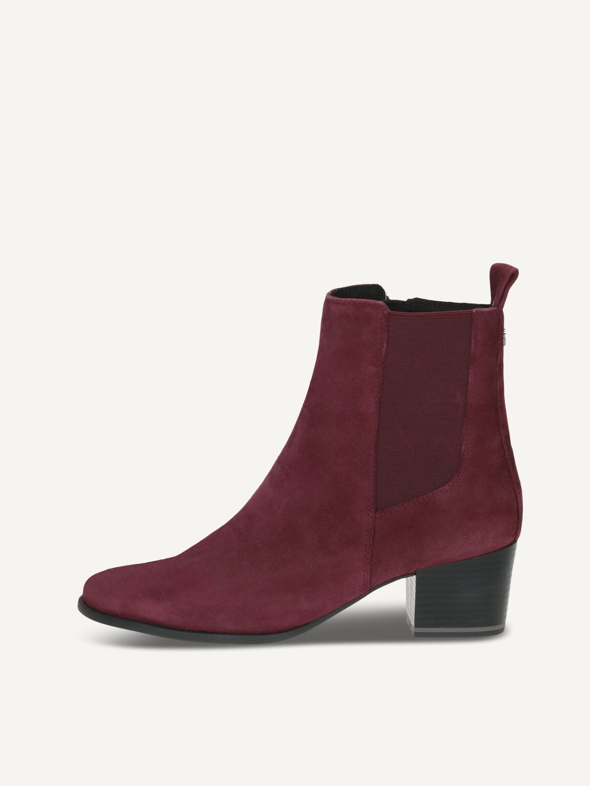 Caprice, Bootie - red BORDEAUX SUEDE, image 2 of 5
