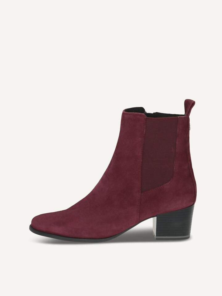 Caprice, Bottine - rouge BORDEAUX SUEDE