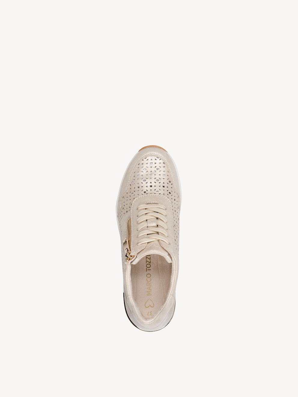 Marco Tozzi, Sneaker - metallic PLATINUM, Bild 5 von 6