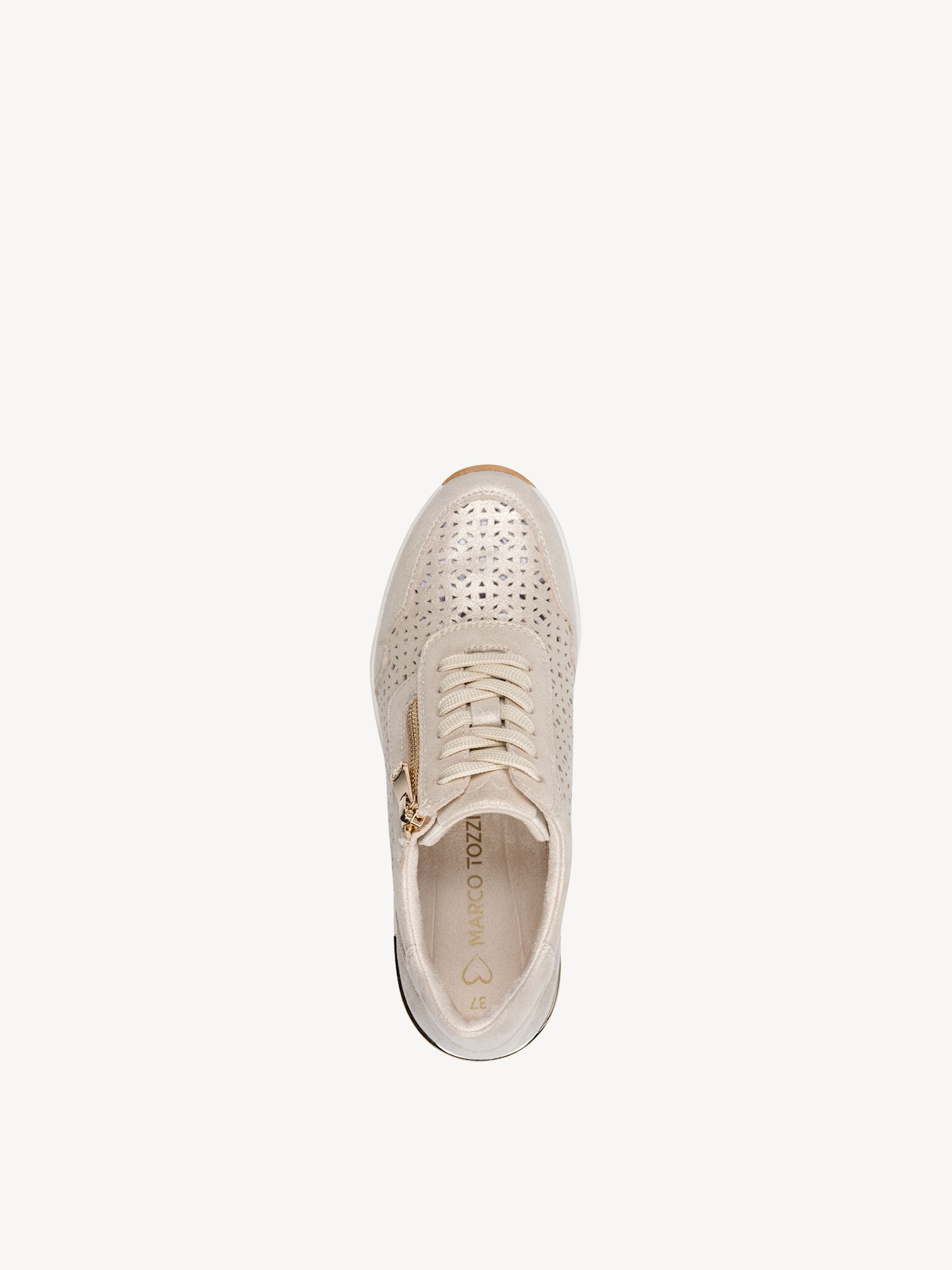 Marco Tozzi, Sneaker - metallic PLATINUM, Bild 5 von 6