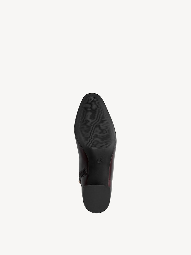 Marco Tozzi, Bootie - red, BORDEAUX, Image 5 of 7