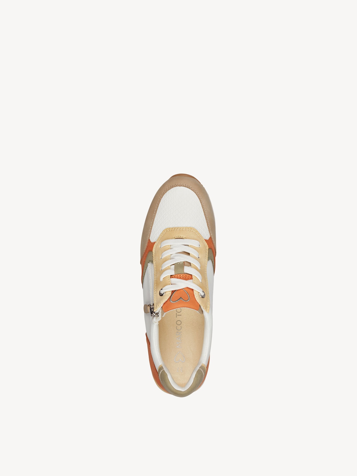 Marco Tozzi, Sneaker - offwhite WHITE/PEACH C., Bild 5 von 6