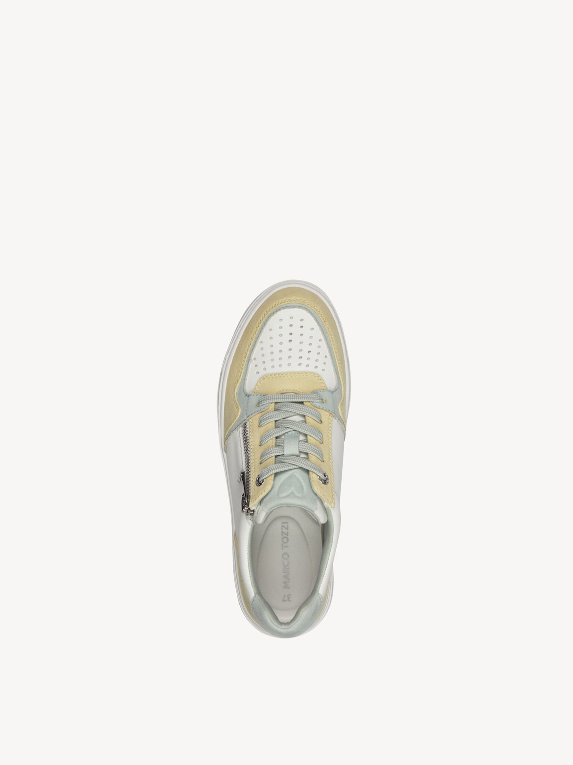 Marco Tozzi, Sneaker - offwhite WHITE/MINT, immagine 3 di 6
