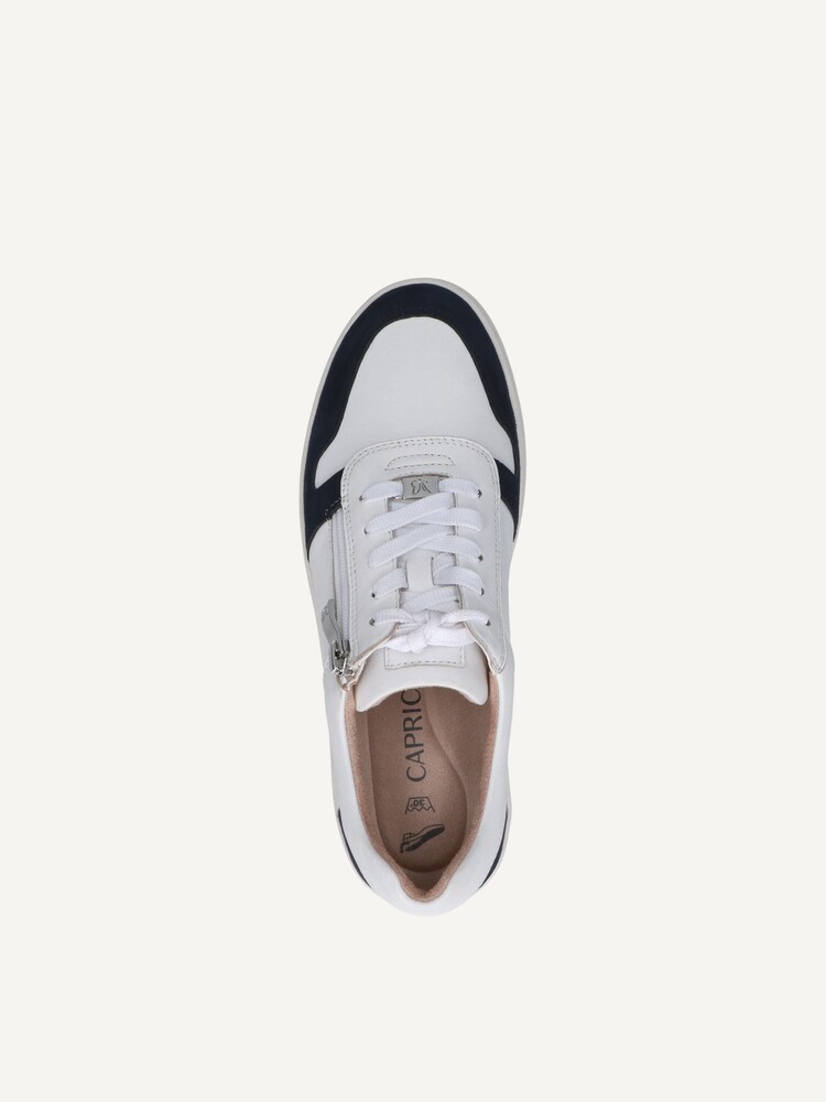 Caprice, Basket en cuir - offwhite WHITE COMB, image 4 sur 5