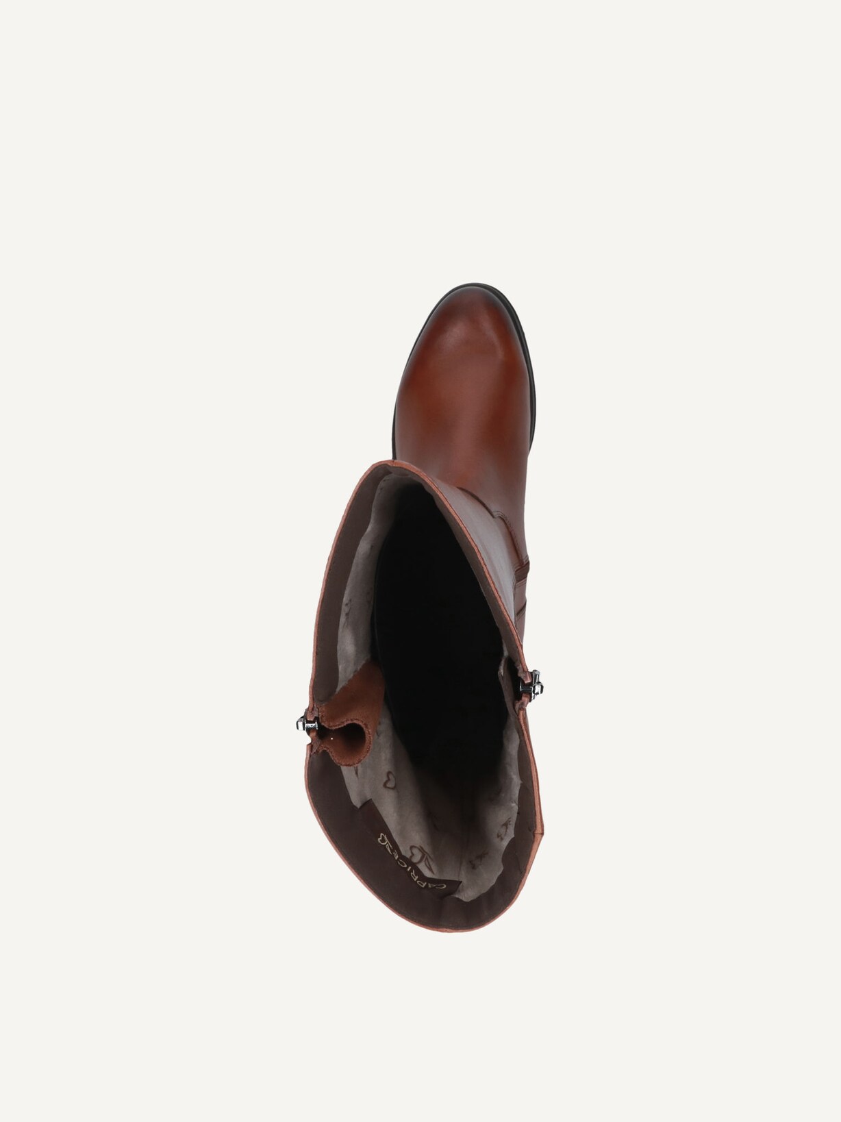 Caprice, Leather Boots - brown COGNAC NAPPA, image 5 of 6