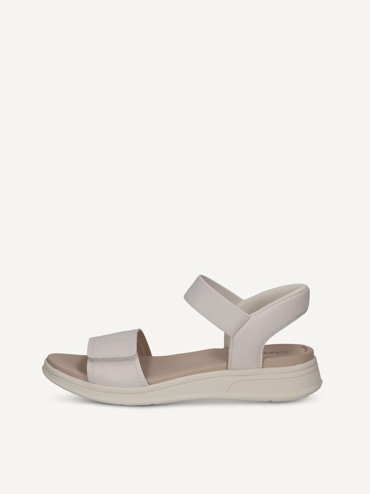 Caprice, Leather Sandal - white OFFWHITE NAPPA, image 3 of 6