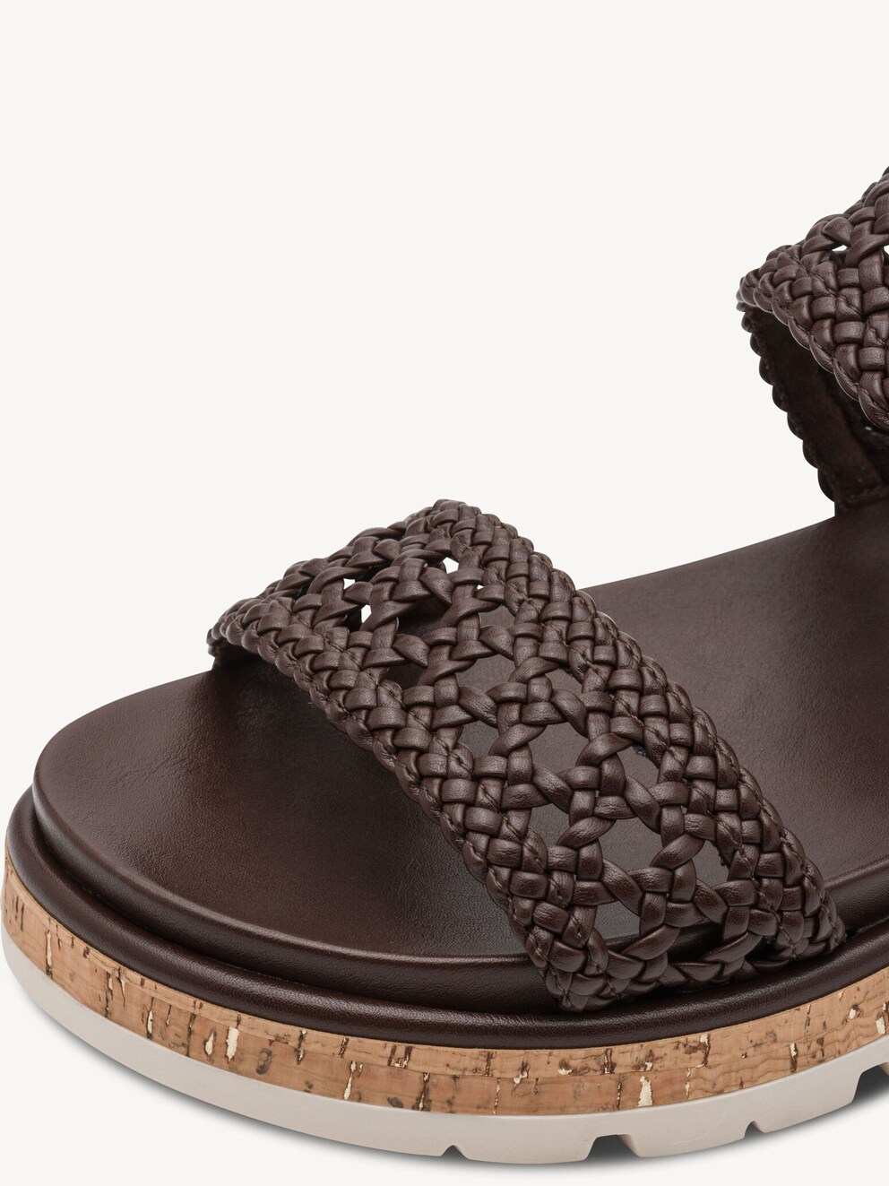 Marco Tozzi, Sandály - hnědá CHOCO, obrázek 4 z 6