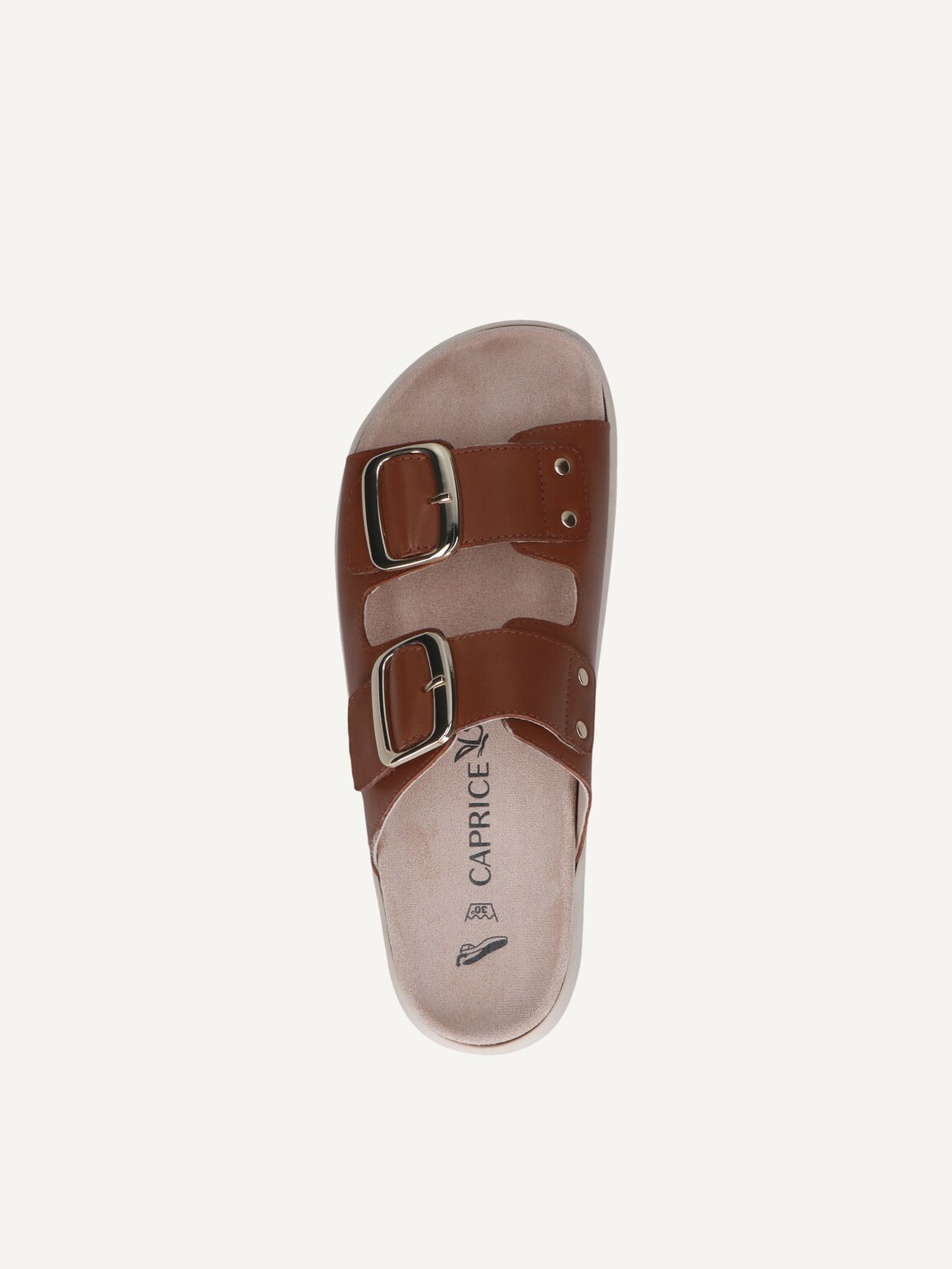 Caprice, Leather Mule - brown COGNAC NAPPA, image 5 of 5