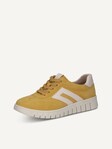 Not selected, Caprice, Leather Sneaker - yellow YELLOW COMB