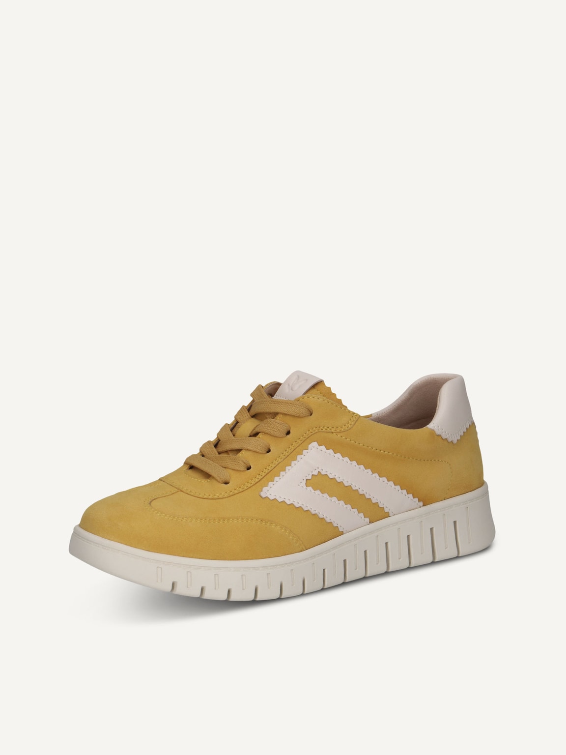Caprice, Leather Sneaker - yellow YELLOW COMB, image 1 of 6
