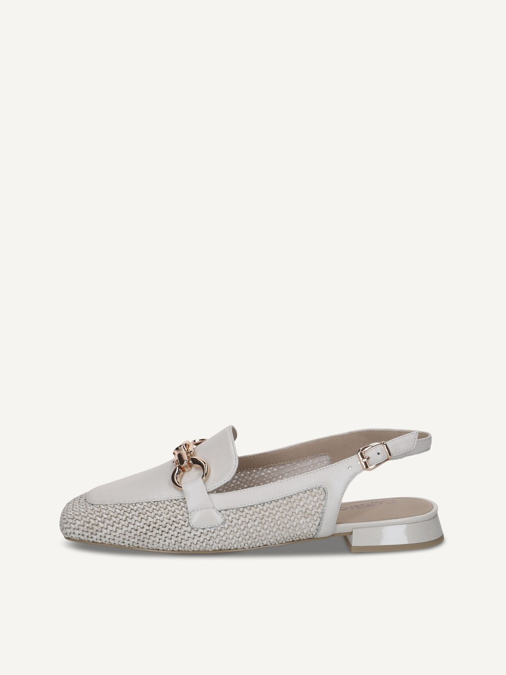 Caprice, Ballerine - blanc OFFWHITE COMB, image 1 sur 5