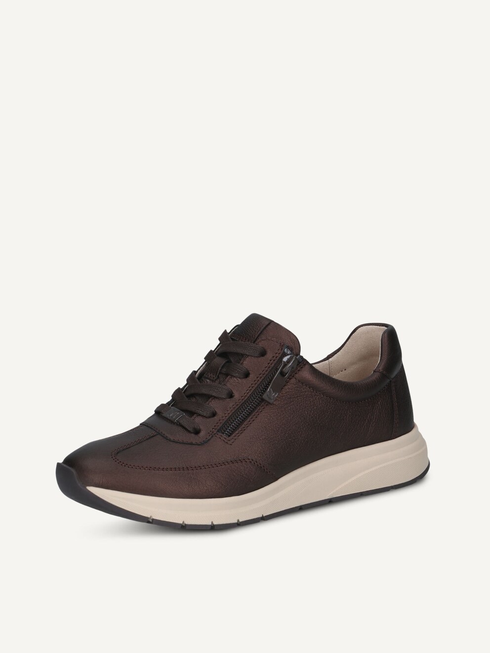 Caprice, Sneaker - marrone DK BROWN MET, immagine 2 di 5