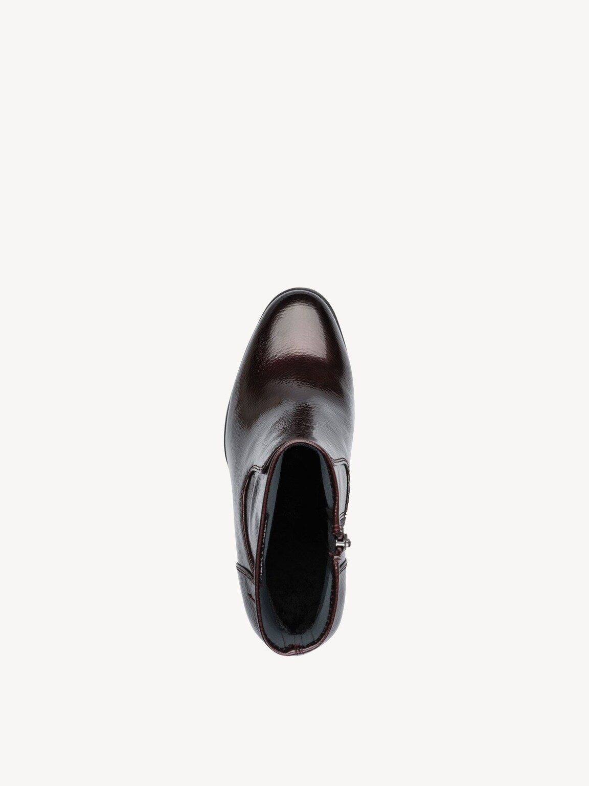 Marco Tozzi, Stiefelette - rot BORDEAUX PAT., Bild 3 von 6