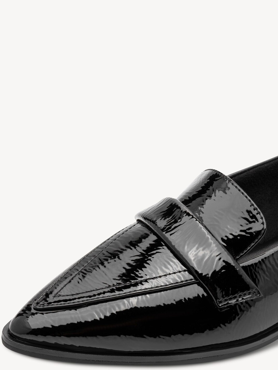 Marco Tozzi, Slipper - black, BLACK PATENT, Image 5 of 6