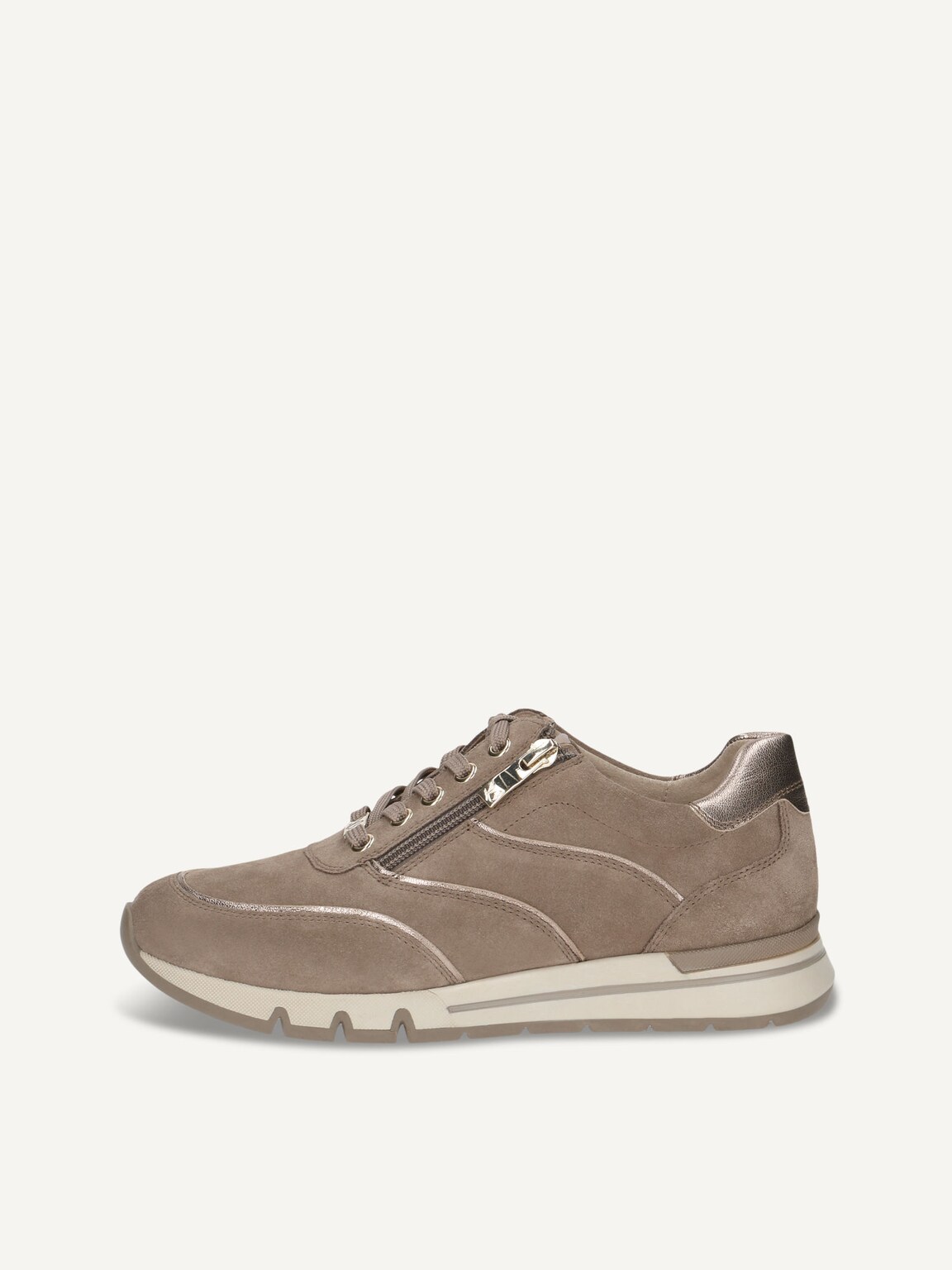 Caprice, Leather Sneaker - beige TAUPE COMB, image 2 of 5