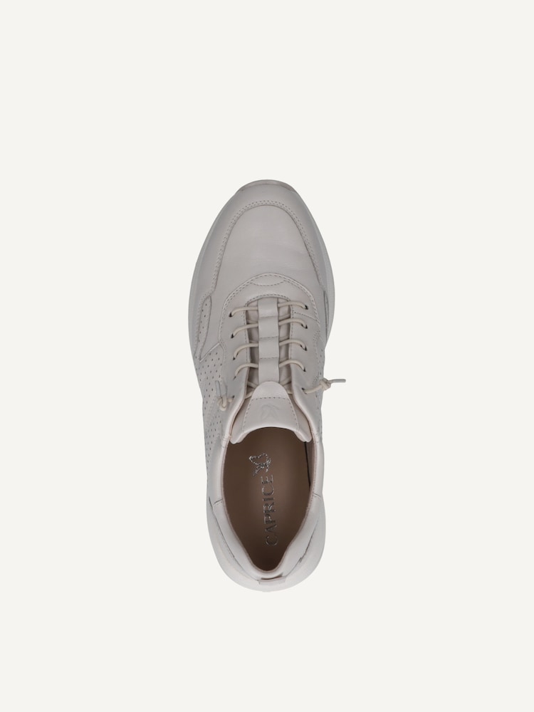 Caprice, Basket en cuir - jaune VANILLA NAPPA, image 5 sur 6