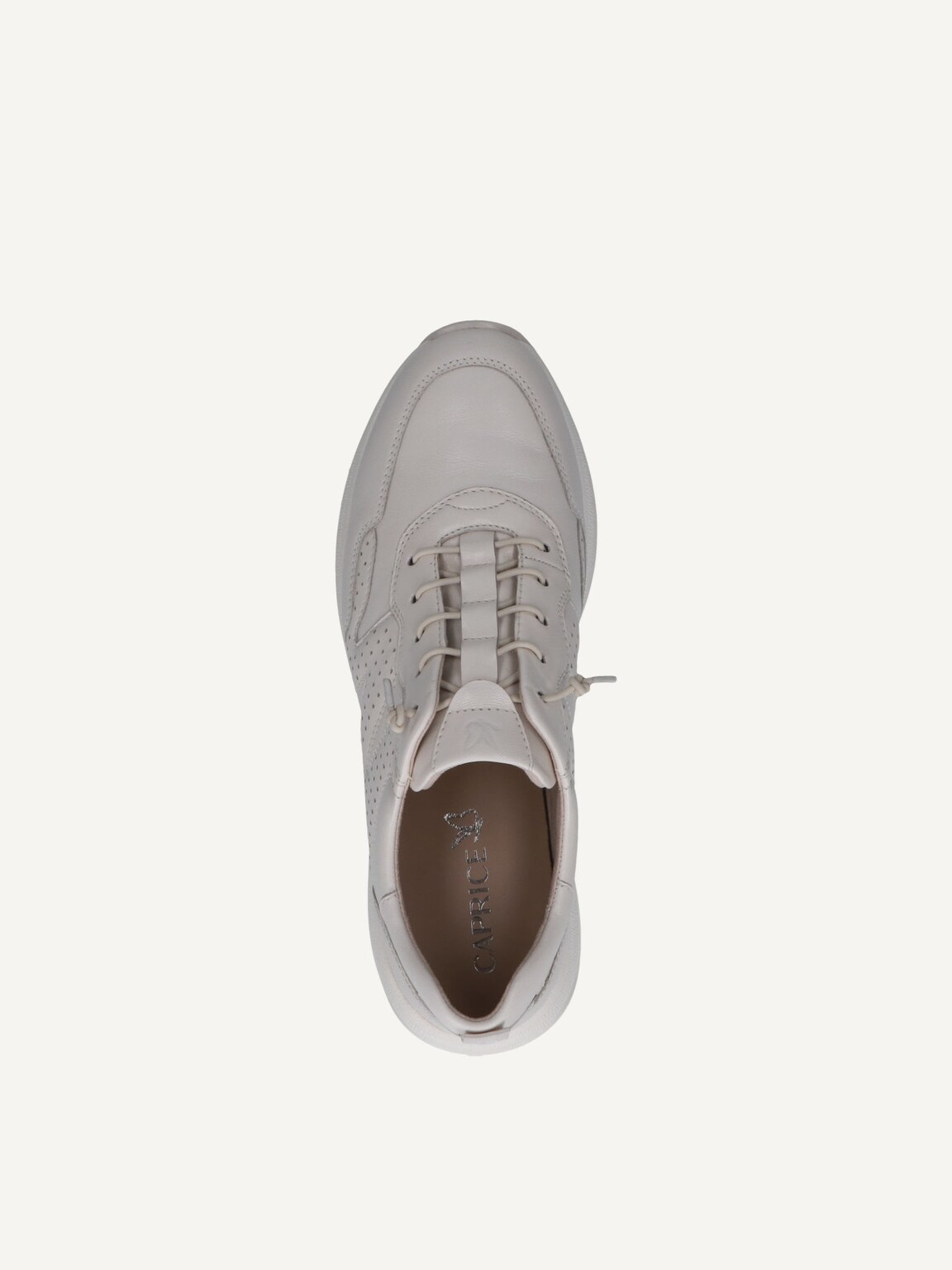 Caprice, Leather Sneaker - yellow VANILLA NAPPA, image 6 of 6