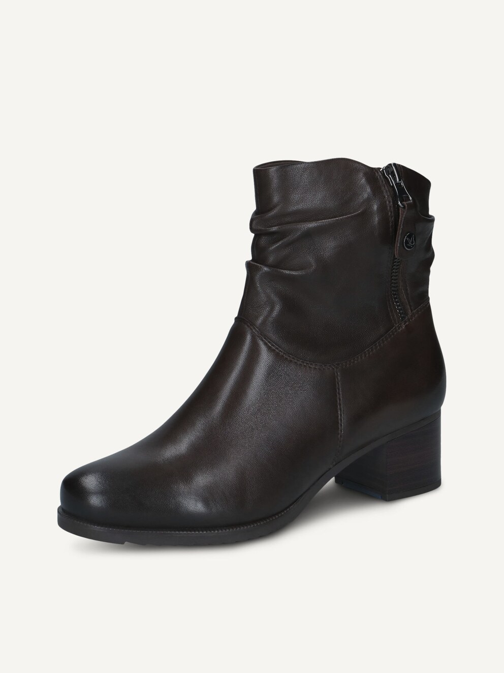 Caprice, Lederstiefelette - braun DK BROWN NAPPA, Bild 3 von 6