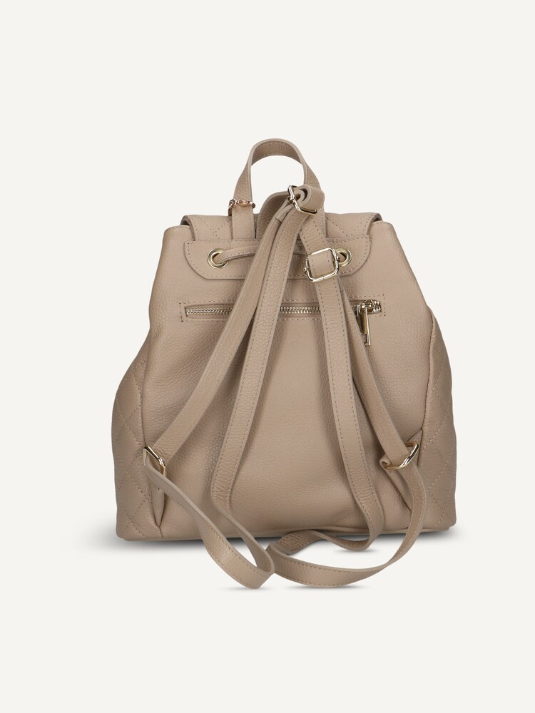 Caprice, Leather Backpack - brown TAUPE NAPPA, image 3 of 4