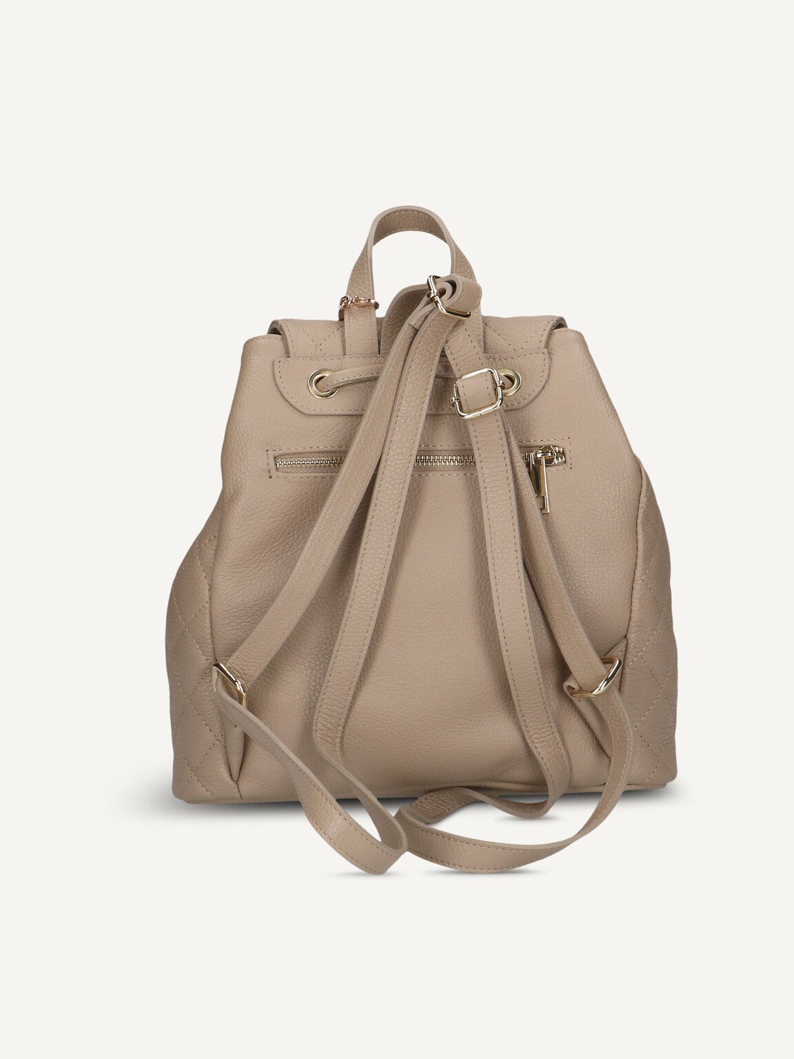 Caprice, Leather Backpack - brown TAUPE NAPPA, image 3 of 4