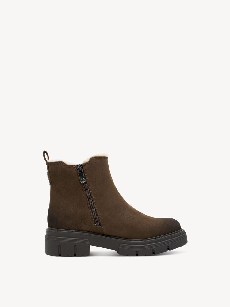 Marco Tozzi, Chelsea boot - brown warm lining, CAFE NUBUCK, Image 5 of 6